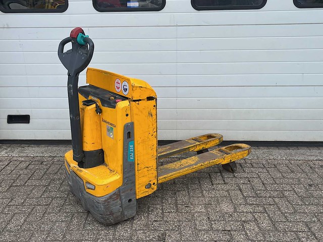 2018 jungheinrich eje 116 elektrische palletwagen - afbeelding 1 van  14