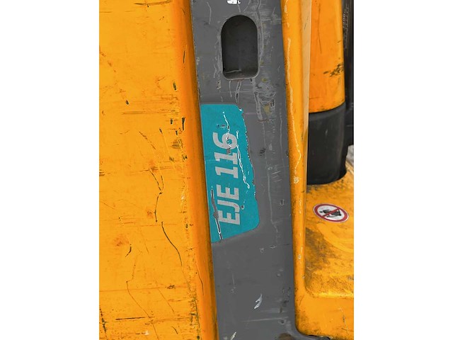 2018 jungheinrich eje 116 elektrische palletwagen - afbeelding 11 van  14