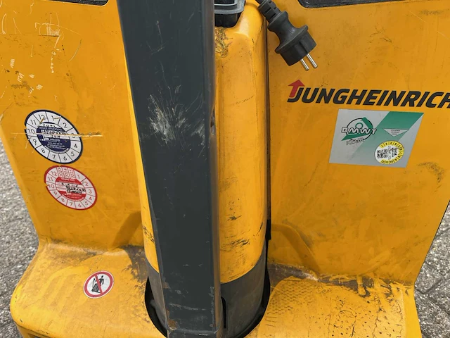 2018 jungheinrich eje 116 elektrische palletwagen - afbeelding 6 van  14