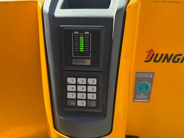 2018 jungheinrich eje c20 elektrische palletwagen - afbeelding 5 van  7