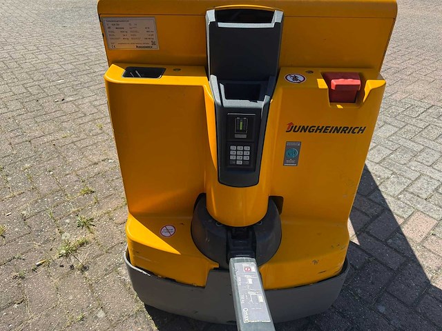 2018 jungheinrich eje c20 elektrische palletwagen - afbeelding 4 van  9