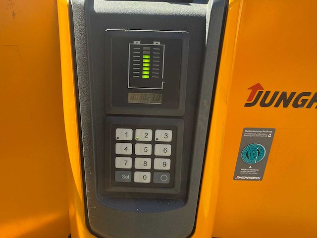 2018 jungheinrich eje c20 elektrische palletwagen - afbeelding 5 van  9