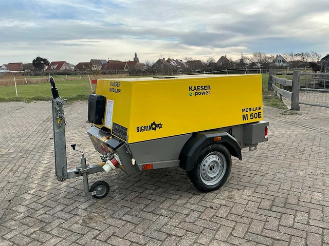 2018 kaeser m50e luchtcompressor - afbeelding 1 van  8