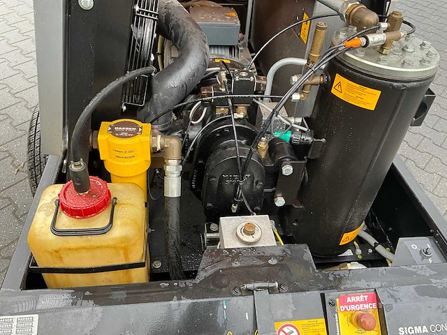 2018 kaeser m50e (sigma e-power) mobiele elektronische compressor op aanhanger - afbeelding 7 van  17