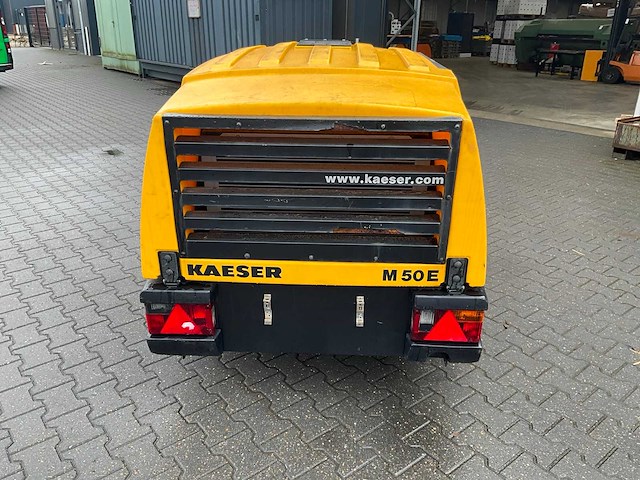 2018 kaeser m50e (sigma e-power) mobiele elektronische compressor op aanhanger - afbeelding 15 van  17