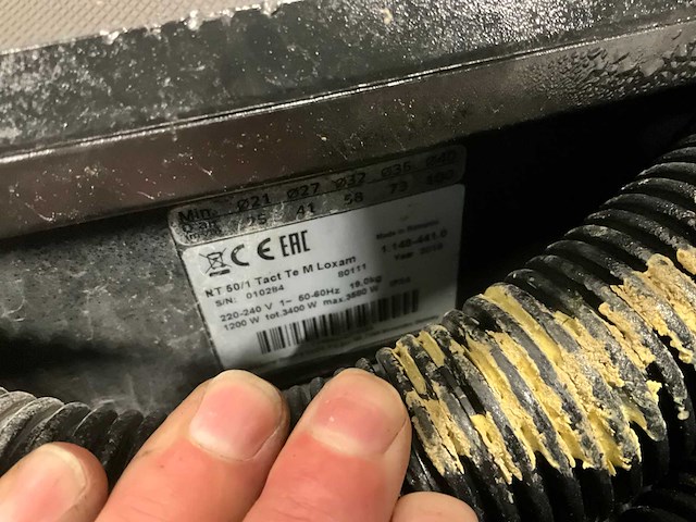 2018 karcher nt 50/1 tact te m industriële stofzuiger - afbeelding 5 van  5