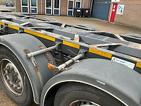 2018 kassbohrer multicont containerchassis oplegger - afbeelding 3 van  34
