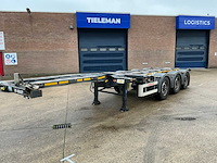2018 kassbohrer multicont containerchassis oplegger - afbeelding 1 van  34