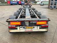 2018 kassbohrer multicont containerchassis oplegger - afbeelding 32 van  34