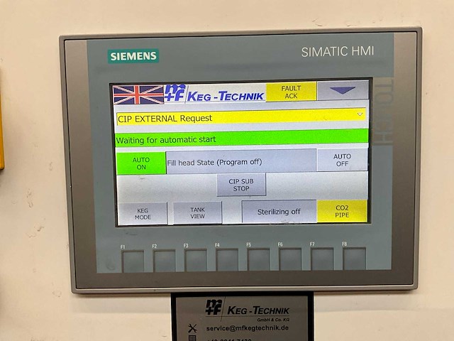 2018 keg-technik micromat m 2/2-b fusten vul- en reinigingsmachine - afbeelding 11 van  11