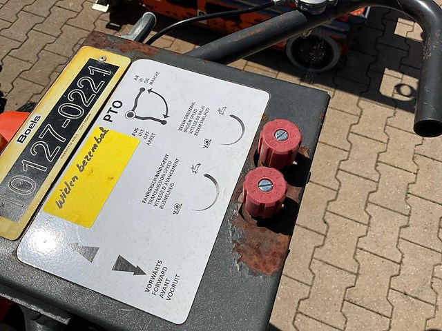 2018 kersten k 2000 g / efkm10037 zelfrijdende veegmachine - afbeelding 12 van  15