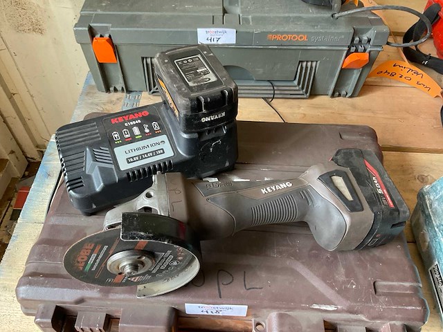 2018 keyang dg18bl-125s haakse slijpmachine - afbeelding 1 van  1