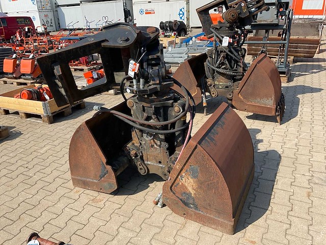 2018 kinshofer c18ve-80 schalengrijper - afbeelding 1 van  9