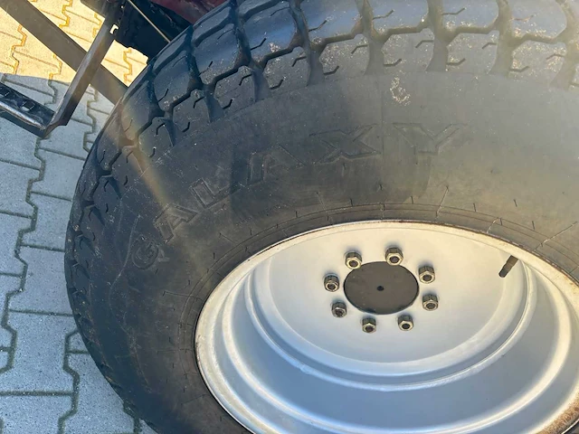 2018 knegt 504g3 4wd tractor met stoll fc 550 p voorlader, vorken en grondbak - afbeelding 1 van  47