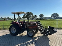 2018 knegt 504g3 4wd tractor met stoll fc 550 p voorlader, vorken en grondbak - afbeelding 24 van  47