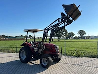 2018 knegt 504g3 4wd tractor met stoll fc 550 p voorlader, vorken en grondbak - afbeelding 37 van  47