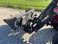 2018 knegt 504g3 4wd tractor met stoll fc 550 p voorlader, vorken en grondbak - afbeelding 9 van  47