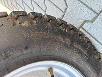 2018 knegt 504g3 4wd tractor met stoll fc 550 p voorlader, vorken en grondbak - afbeelding 11 van  47