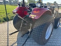 2018 knegt 504g3 4wd tractor met stoll fc 550 p voorlader, vorken en grondbak - afbeelding 24 van  47