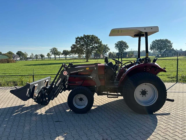 2018 knegt 504g3 4wd tractor met stoll fc 550 p voorlader, vorken en grondbak - afbeelding 38 van  47