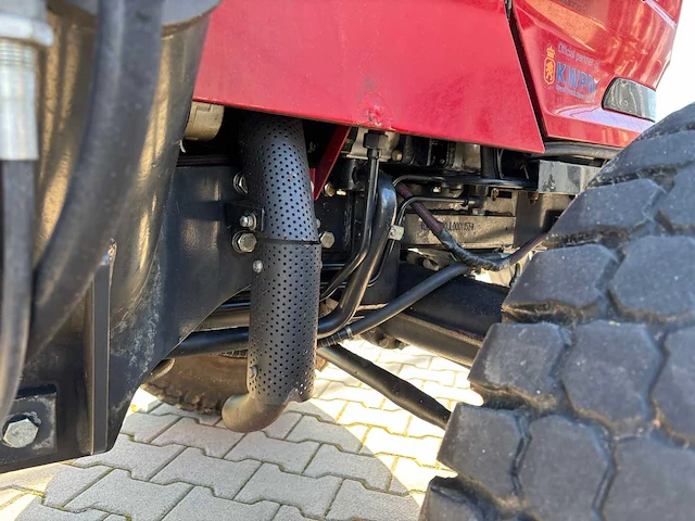 2018 knegt 504g3 4wd tractor met stoll fc 550 p voorlader, vorken en grondbak - afbeelding 43 van  47