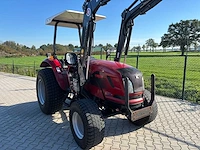 2018 knegt 504g3 4wd tractor met stoll fc 550 p voorlader, vorken en grondbak - afbeelding 32 van  47