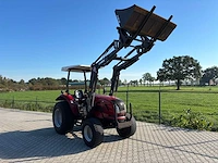 2018 knegt 504g3 4wd tractor met stoll fc 550 p voorlader, vorken en grondbak - afbeelding 40 van  47