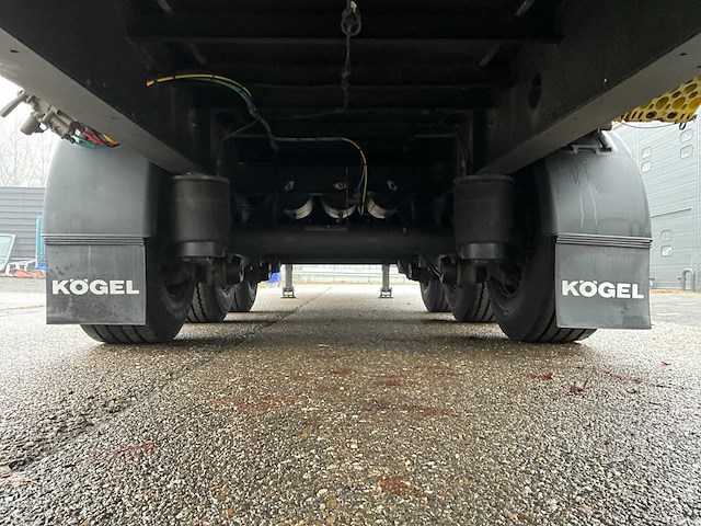 2018 kögel sn24 schuifzeil oplegger ov-91-bb - afbeelding 7 van  28