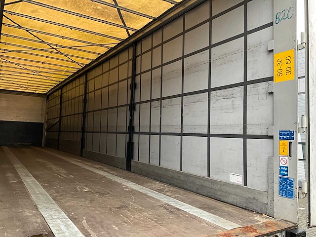 2018 kögel sn24 schuifzeil oplegger ov-91-bb - afbeelding 17 van  28