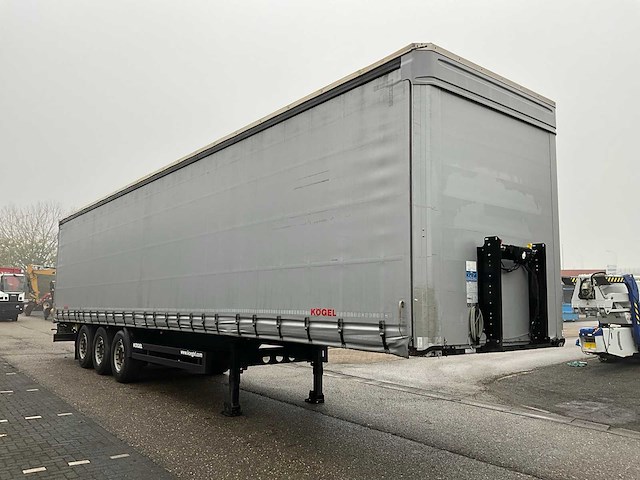 2018 kögel sn24 schuifzeil oplegger ov-91-bb - afbeelding 27 van  28