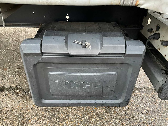 2018 kögel sn24 schuifzeil oplegger ov-95-bb - afbeelding 9 van  29