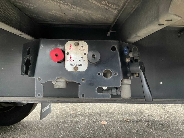 2018 kögel sn24 schuifzeil oplegger ov-95-bb - afbeelding 21 van  29