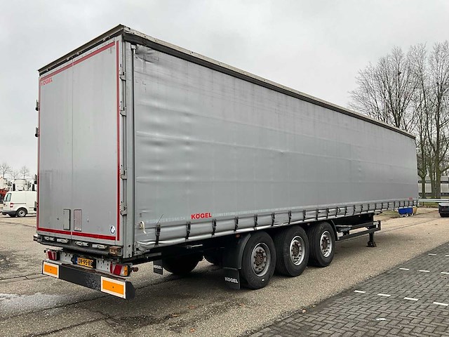 2018 kögel sn24 schuifzeil oplegger ov-95-bb - afbeelding 25 van  29