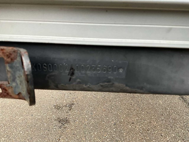 2018 kögel sn24 schuifzeil oplegger ov-95-bb - afbeelding 10 van  15