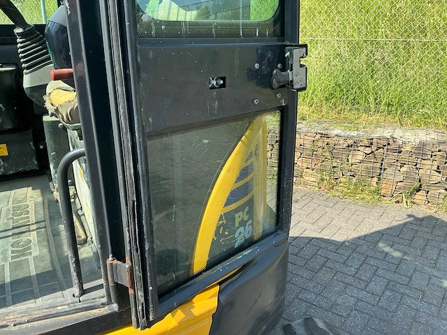 2018 komatsu pc26mr - midigraafmachine - afbeelding 22 van  31