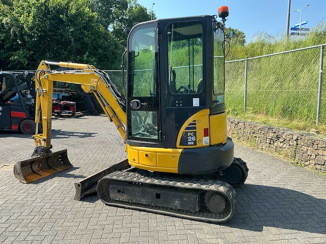 2018 komatsu pc26mr - midigraafmachine - afbeelding 23 van  31