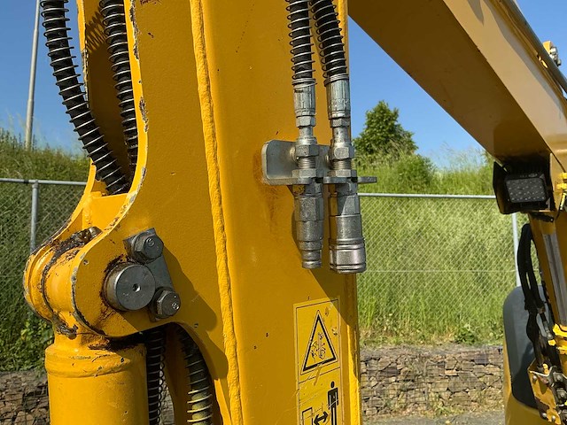 2018 komatsu pc35mr midigraafmachine - afbeelding 13 van  37
