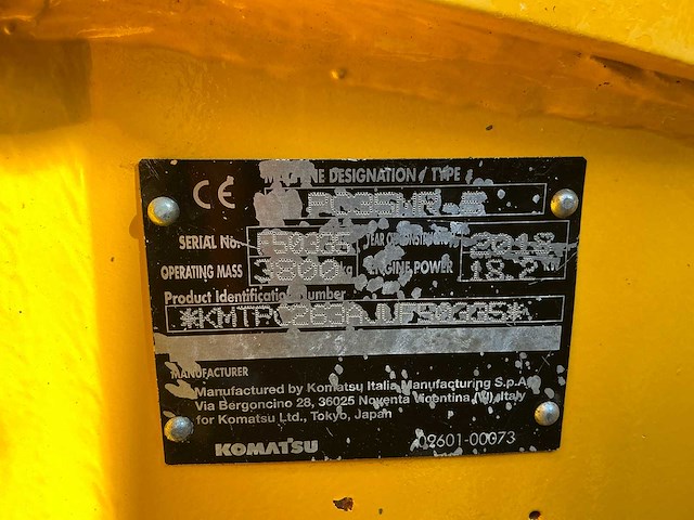 2018 komatsu pc35mr midigraafmachine - afbeelding 12 van  37