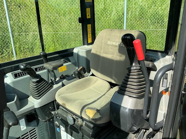 2018 komatsu pc35mr midigraafmachine - afbeelding 27 van  37