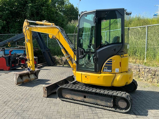 2018 komatsu pc35mr midigraafmachine - afbeelding 32 van  37