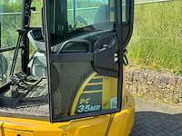2018 komatsu pc35mr midigraafmachine - afbeelding 5 van  7