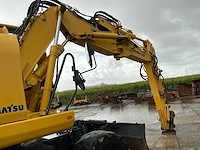 2018 komatsu pw148-10 banden graafmachine - afbeelding 8 van  26