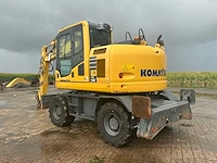 2018 komatsu pw148-10 banden graafmachine - afbeelding 23 van  40