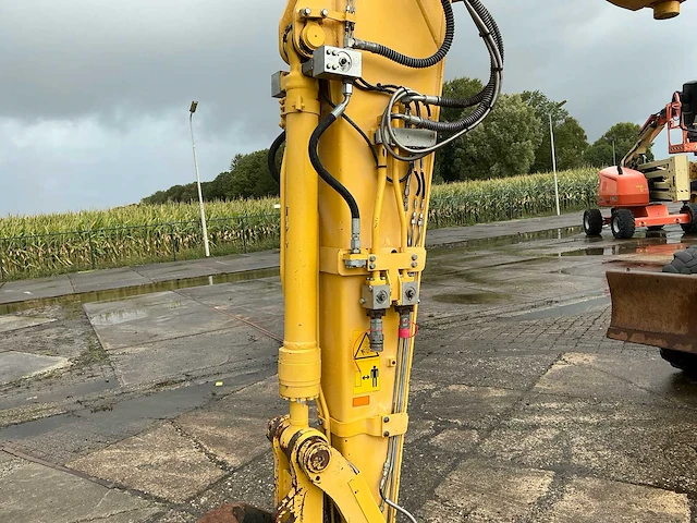 2018 komatsu pw148-10 banden graafmachine - afbeelding 40 van  40