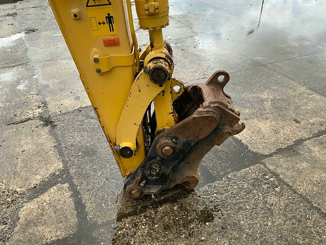 2018 komatsu pw148-10 banden graafmachine - afbeelding 33 van  40