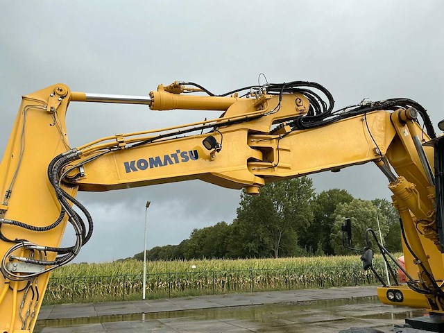 2018 komatsu pw148-10 banden graafmachine - afbeelding 3 van  40