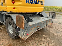 2018 komatsu pw148-10 banden graafmachine - afbeelding 11 van  40