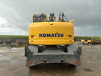 2018 komatsu pw148-10 banden graafmachine - afbeelding 34 van  40