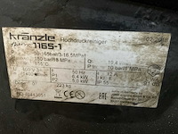2018 kränzle 1165-1 stoomreiniger - afbeelding 2 van  10