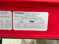 2018 krone sd oplegger - afbeelding 7 van  25